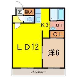 サンフラワー３０８の物件間取画像